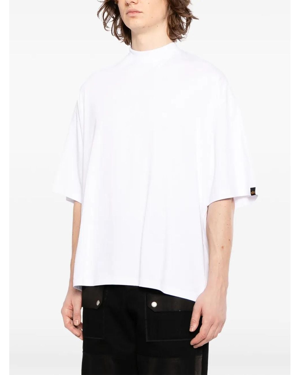 PROTOTYPES White Twisted T-Shirt for men