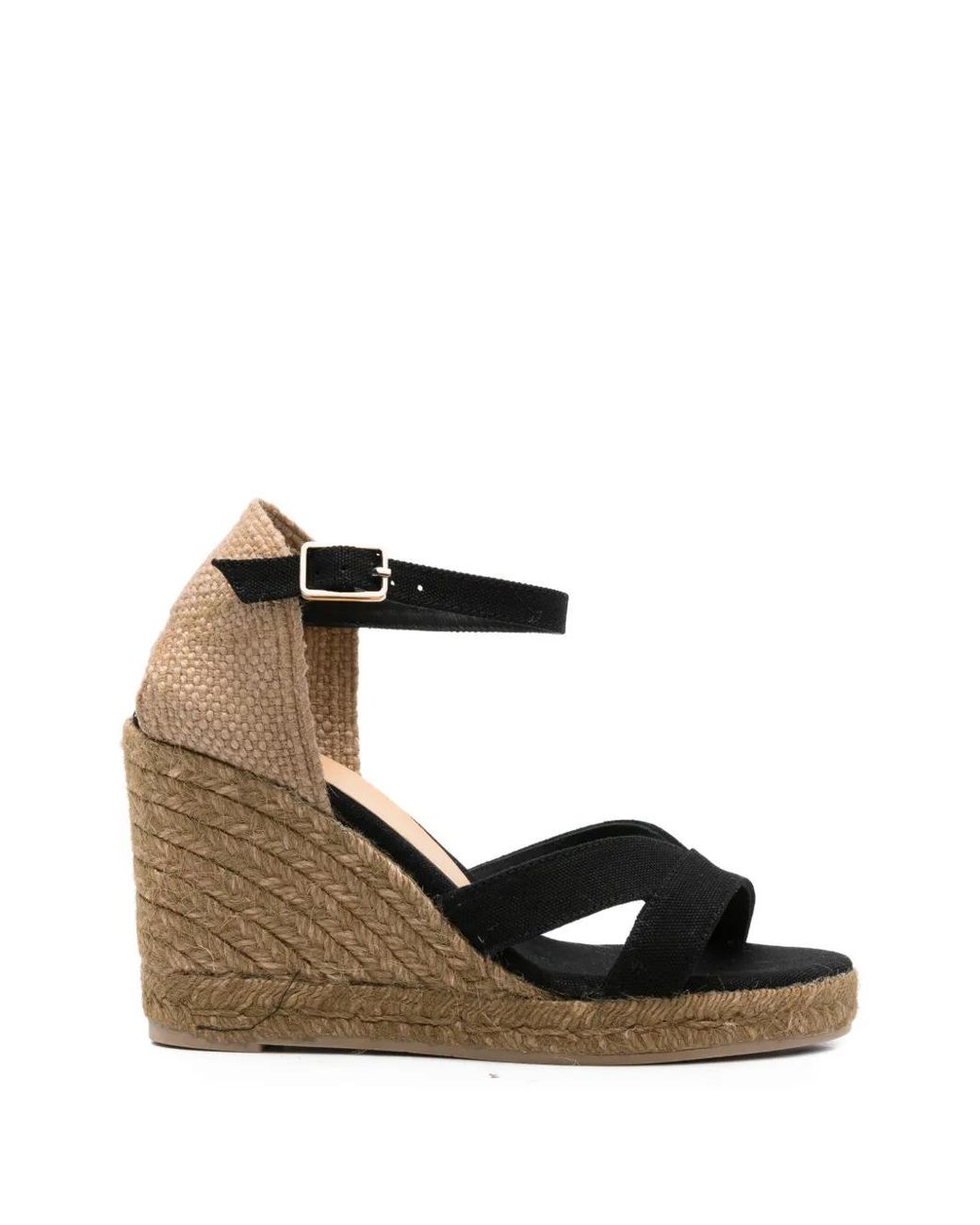 Castaner Black "Bruna T" Sandals