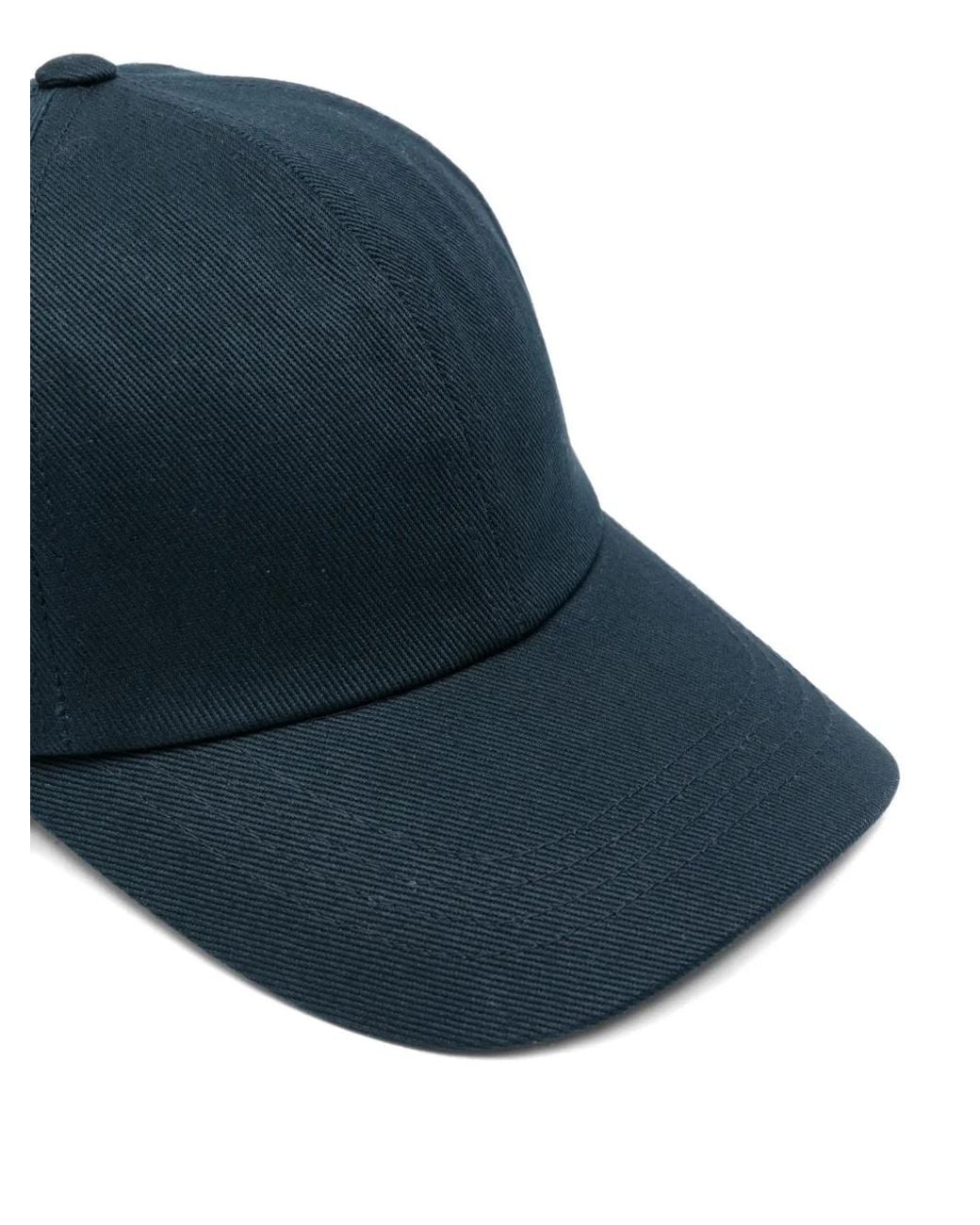 Adererror Blue Logo-Patch Baseball Cap for men