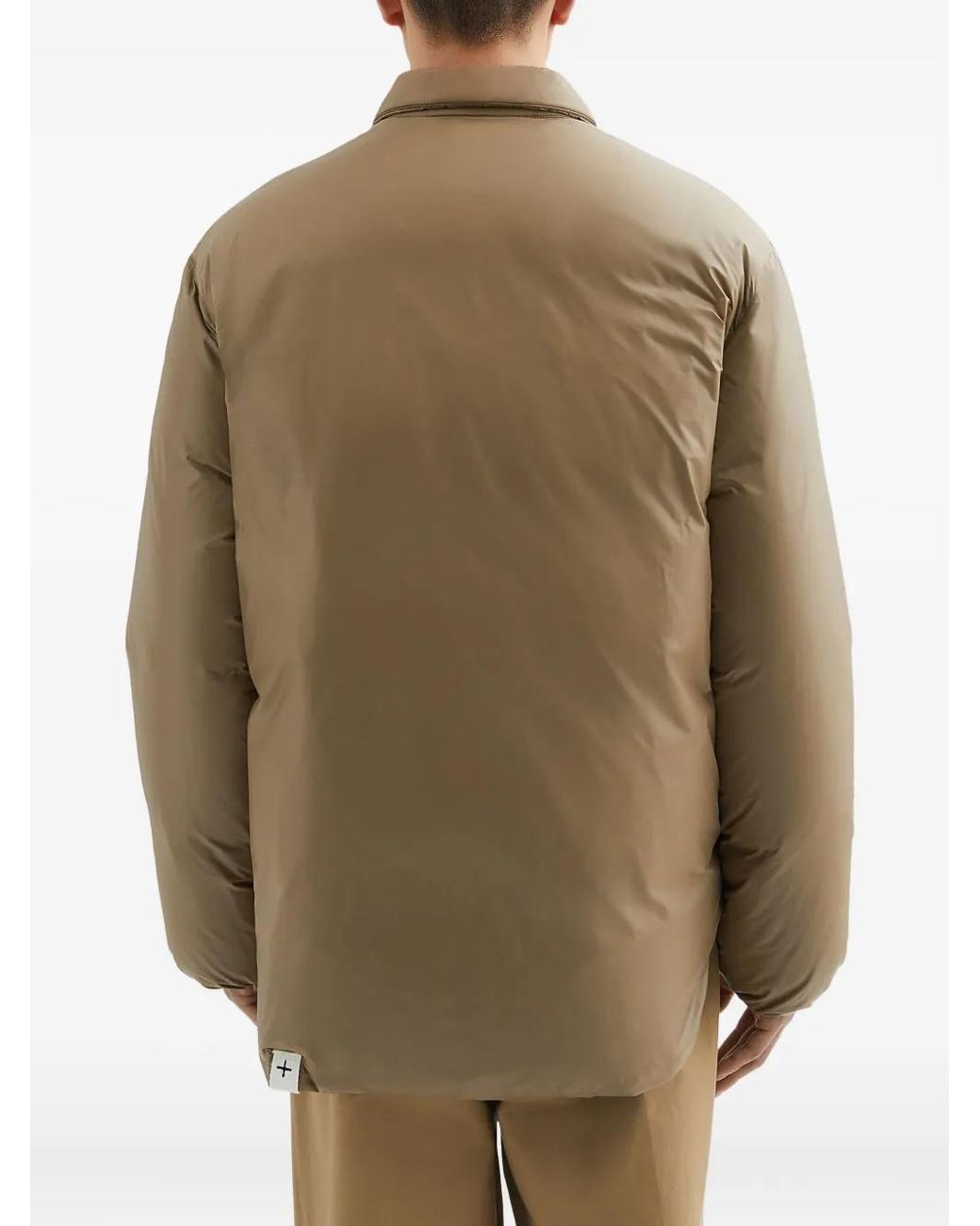 Jil Sander Natural Padded Shirt Jacket for men