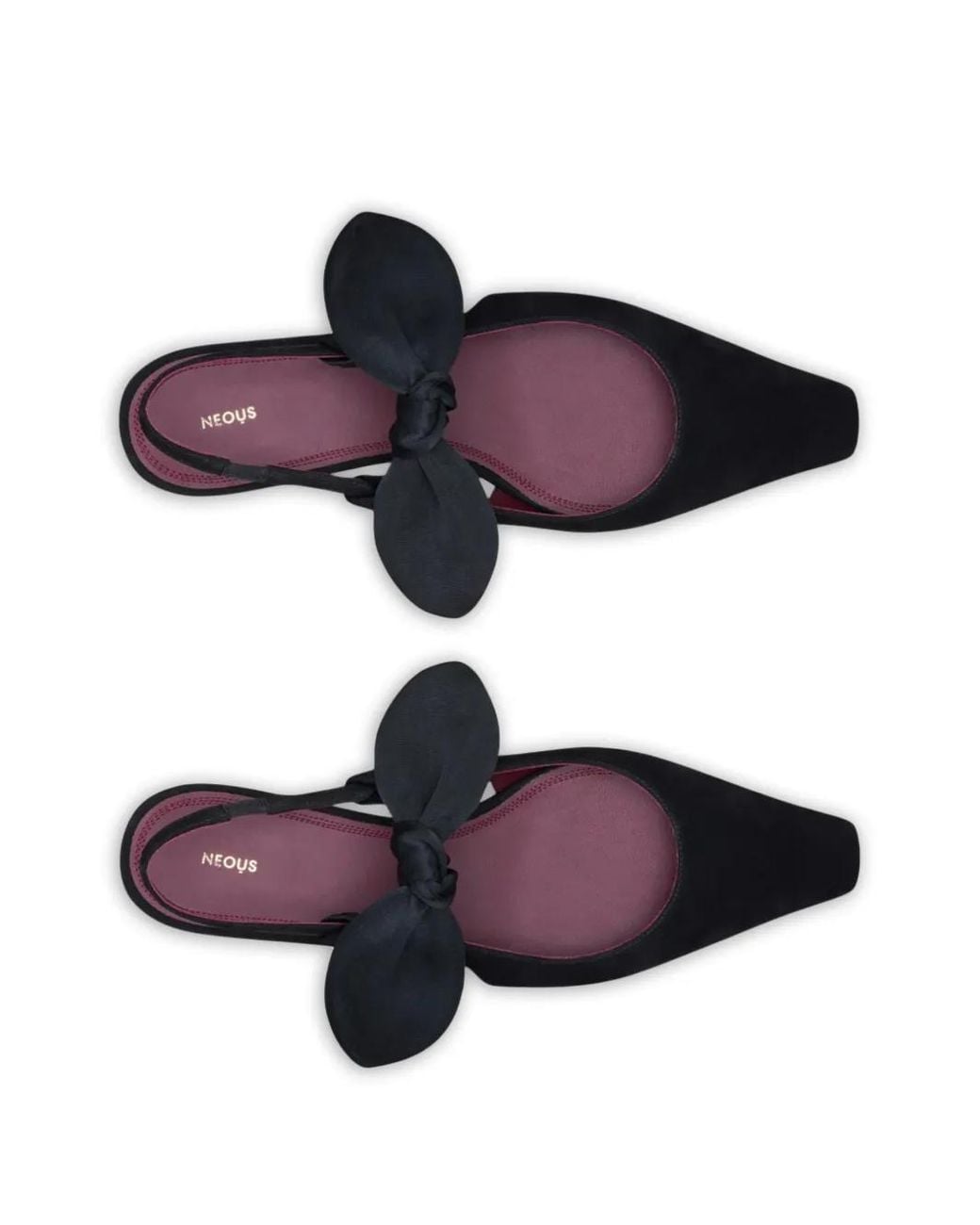 Neous Black Uba Suede Pumps