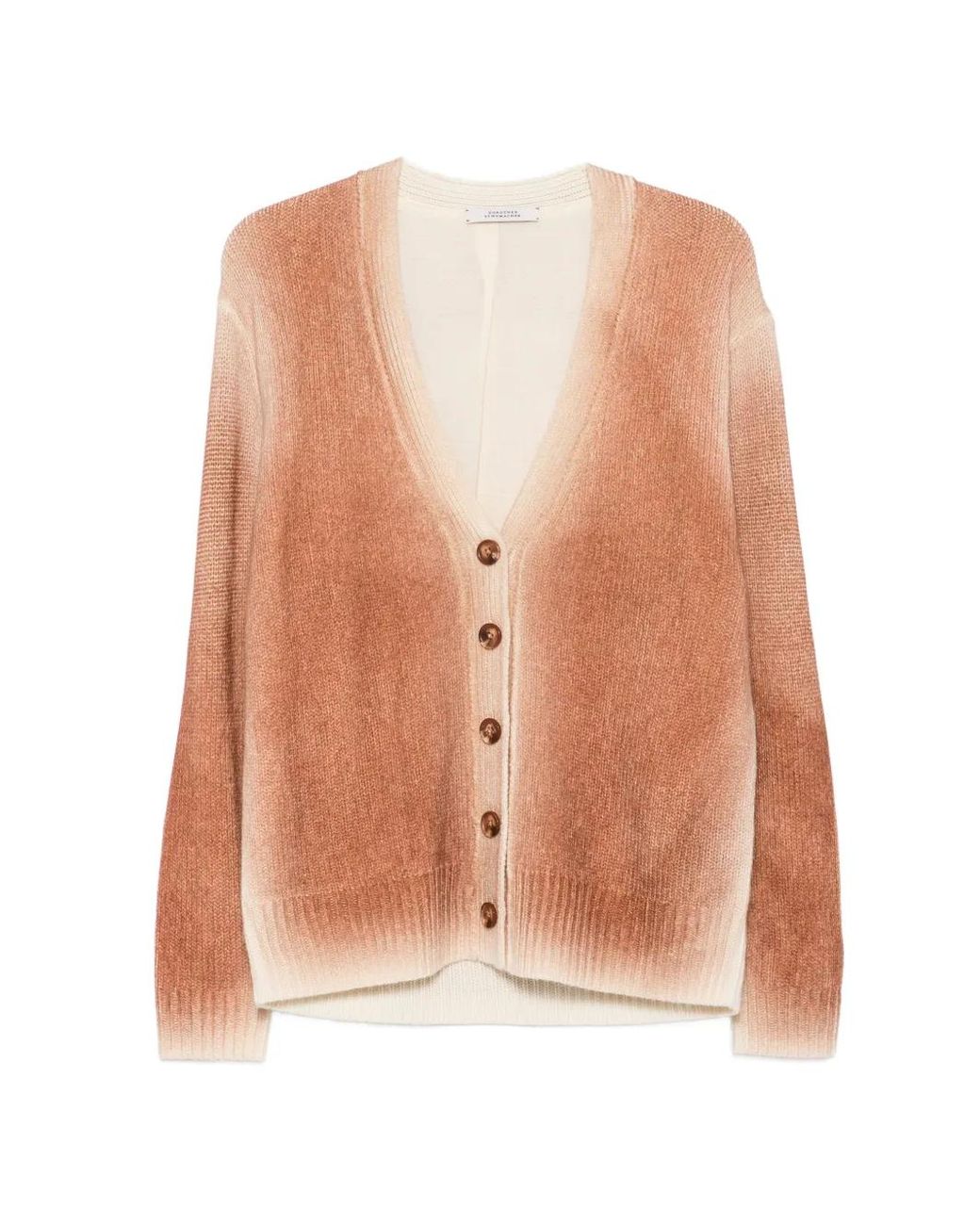 Dorothee Schumacher Pink Floral-Print V-Neck Cardigan