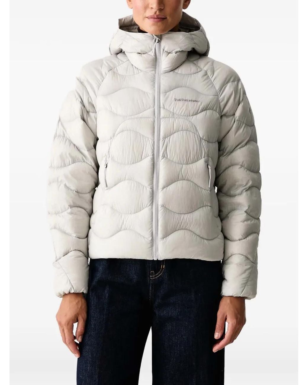 Peak Performance Gray Helium Nova Jacket