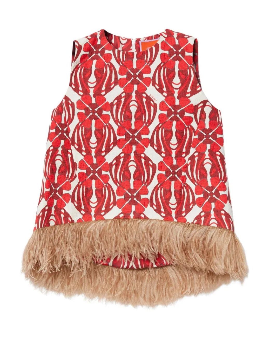 LaDoubleJ La Scala Top in het Red