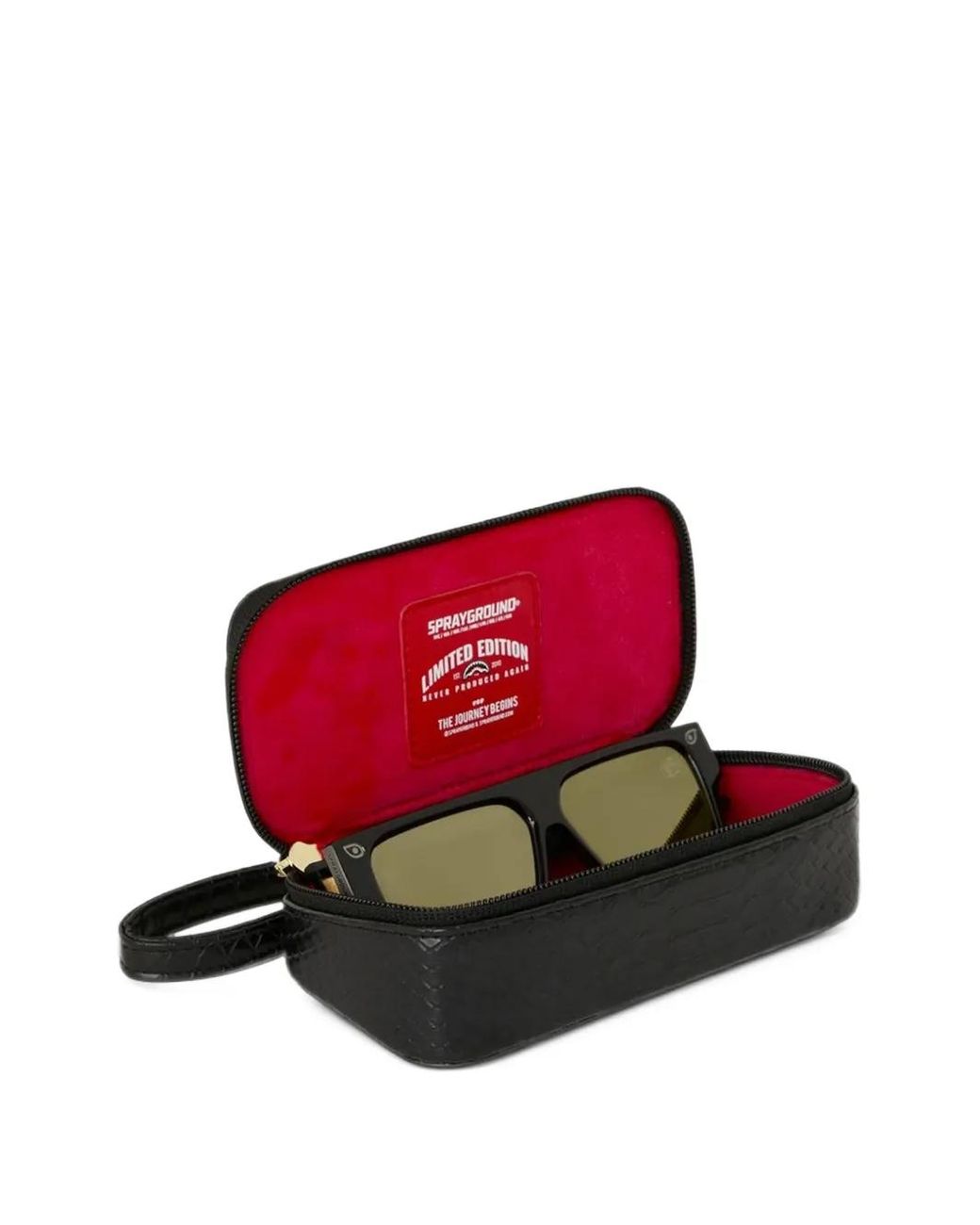 Sprayground Green Oro Vision Square Sunglasses for men