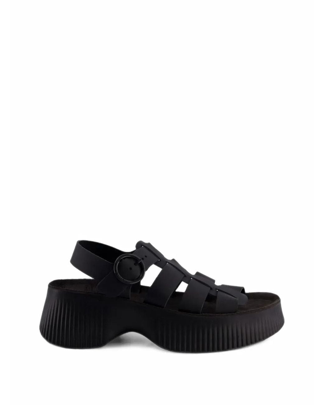 FANTASY SANDALS Black Avril Cage Sandals