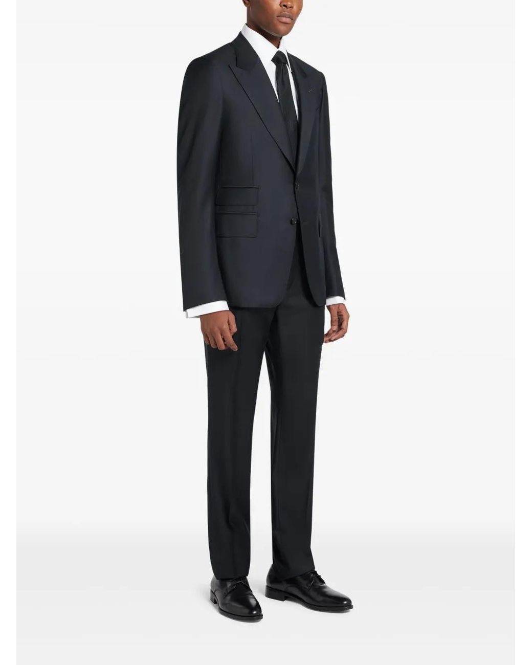 Tom Ford Blue Single-Breasted Suit