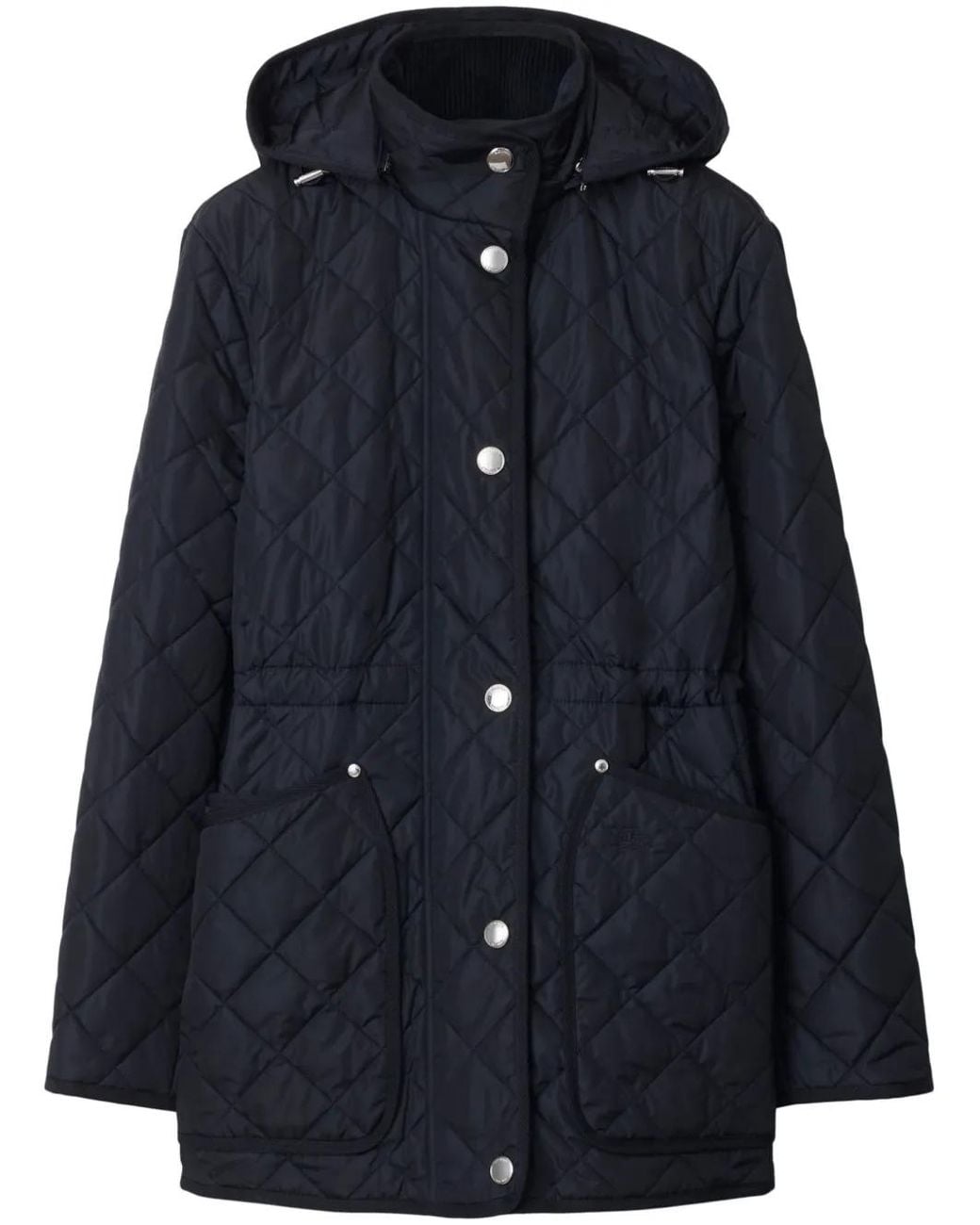 Burberry Blue Quilted Nylon Jacket