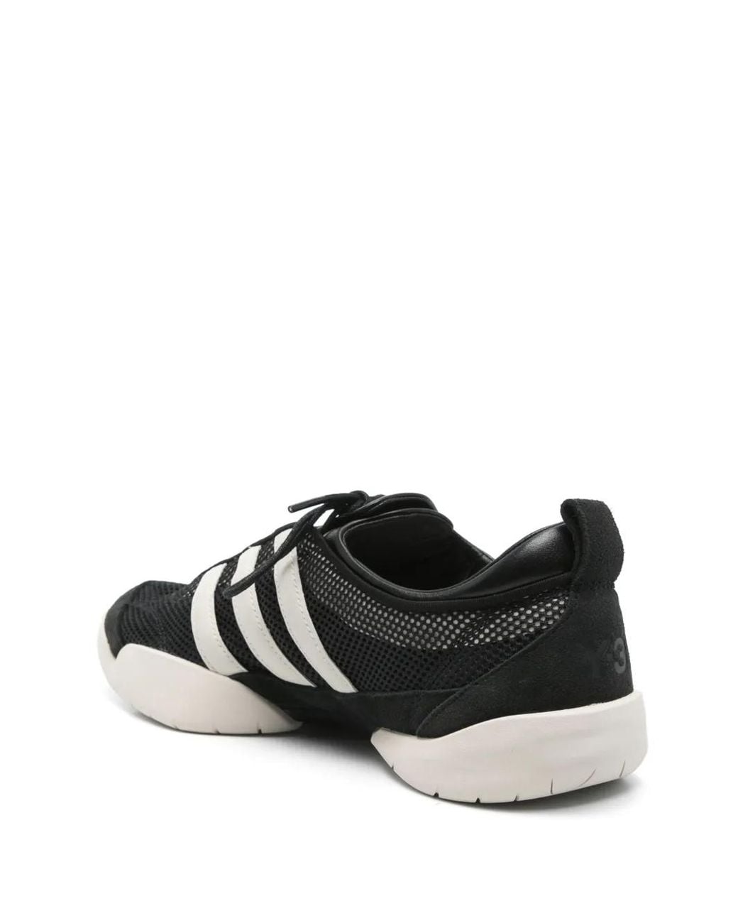 Sneakers Con Inserti di Y-3 in Black
