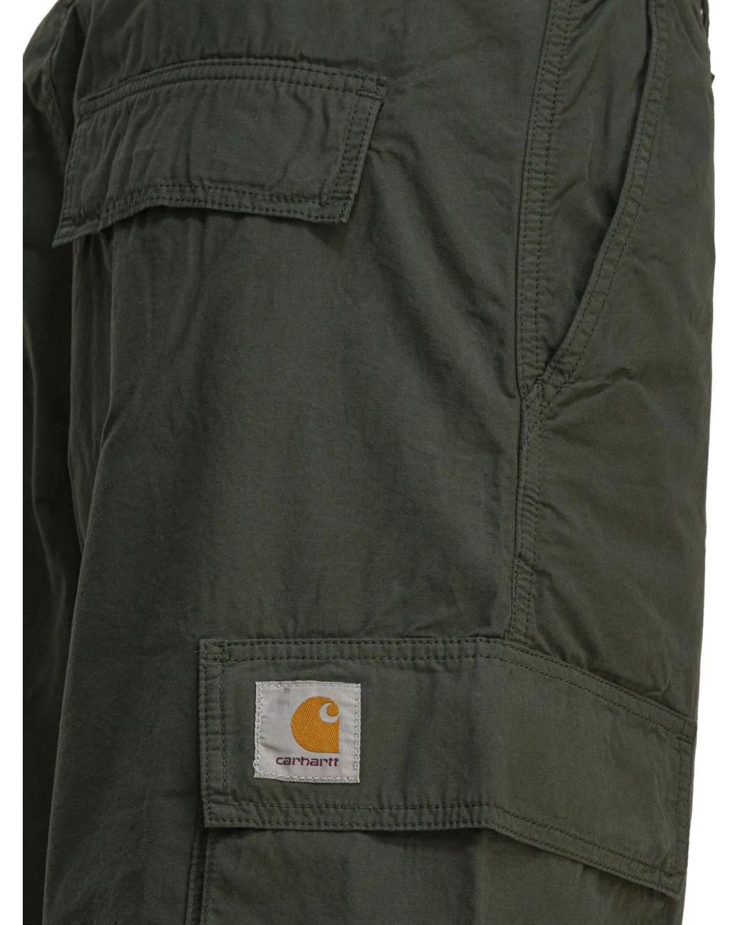 Carhartt Green Pantalon À Poches Cargo for men
