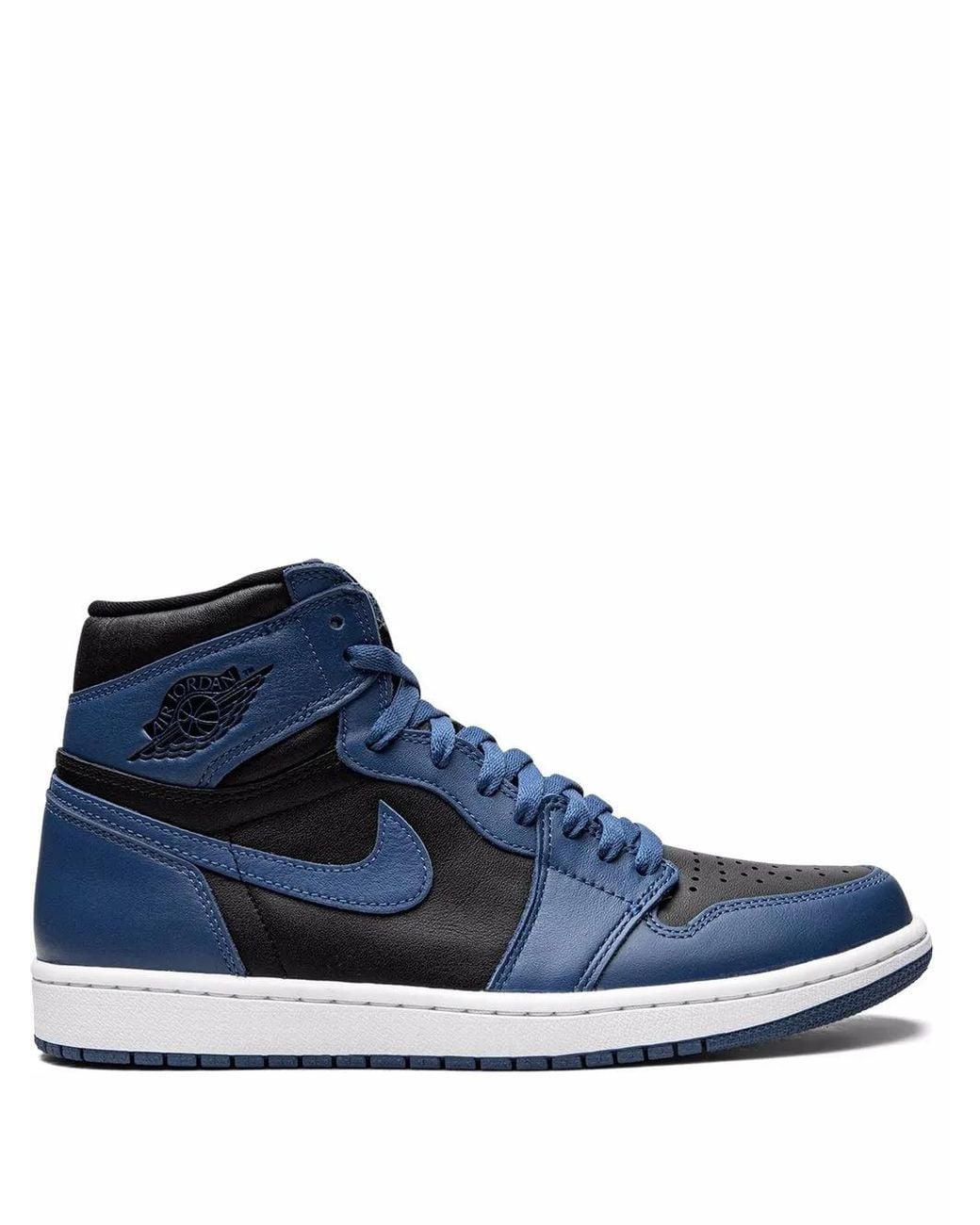 Nike Blue Air 1 High Og "Dark Marina" Sneakers for men