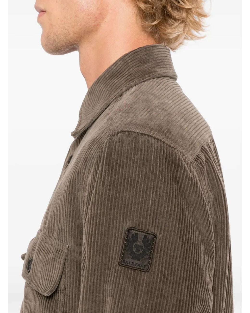 Belstaff Brown Chemise Ravine for men
