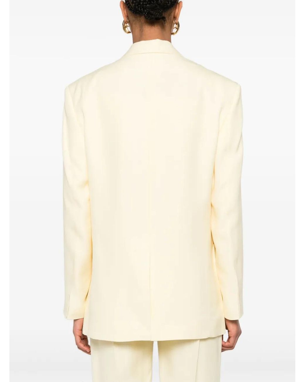Giacca boxy di Jacquemus in Natural