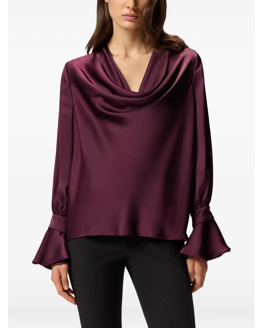 Pinko Purple 'Filipa' Blouse