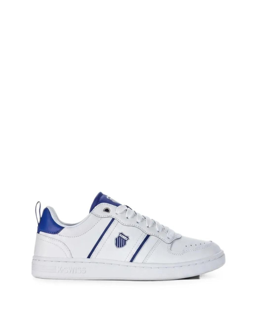 K-swiss White Logo-Patch Sneakers for men