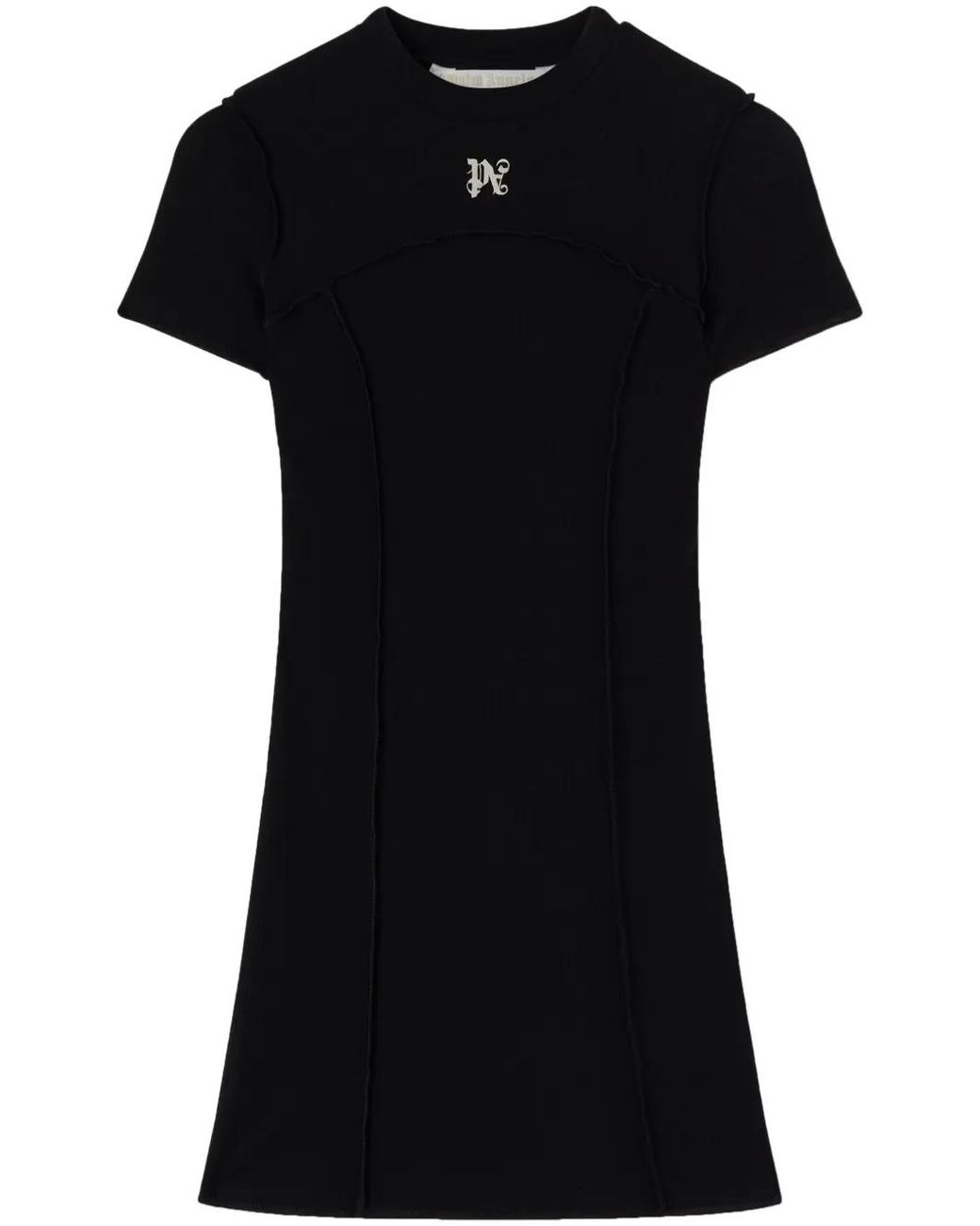 Robe courte Palm Angels en coloris Black