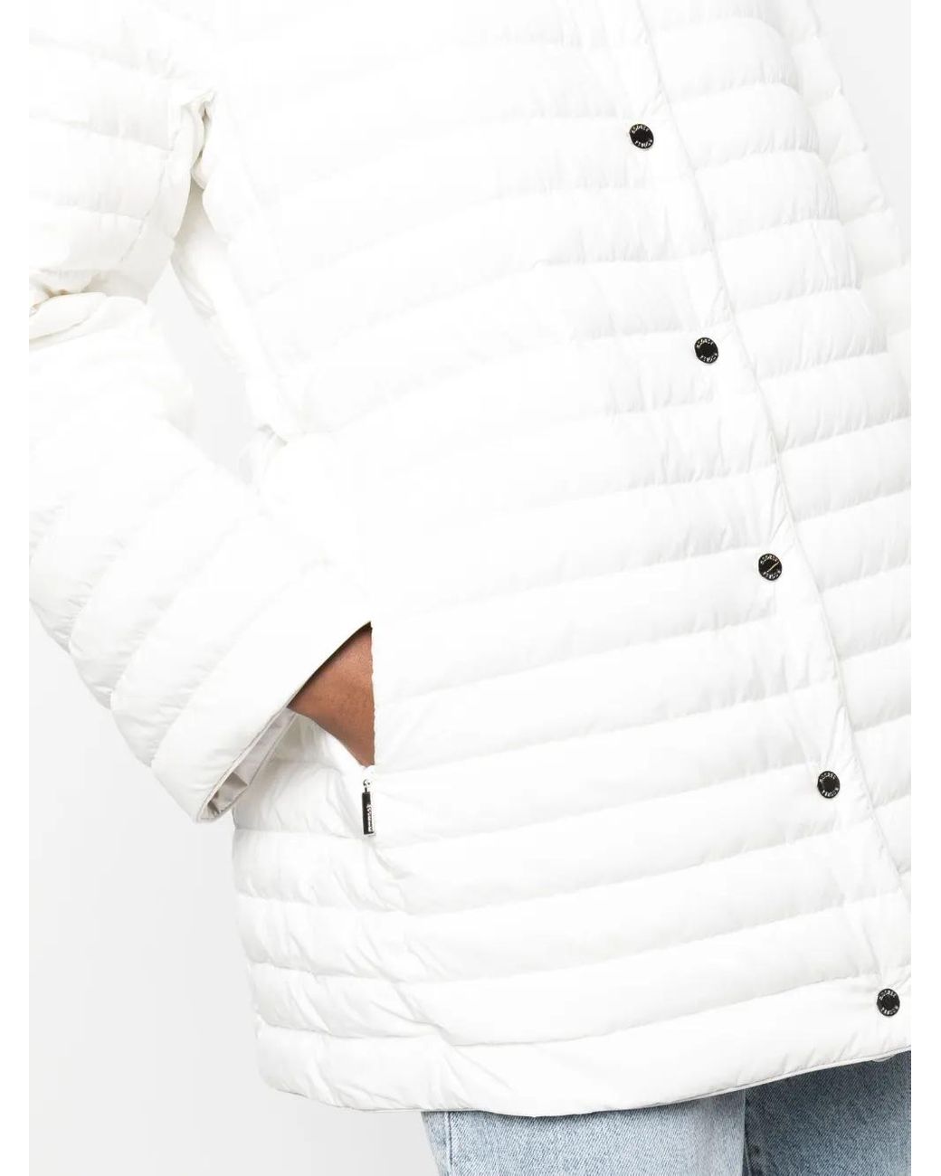 Doudoune À Design Réversible Moorer en coloris White