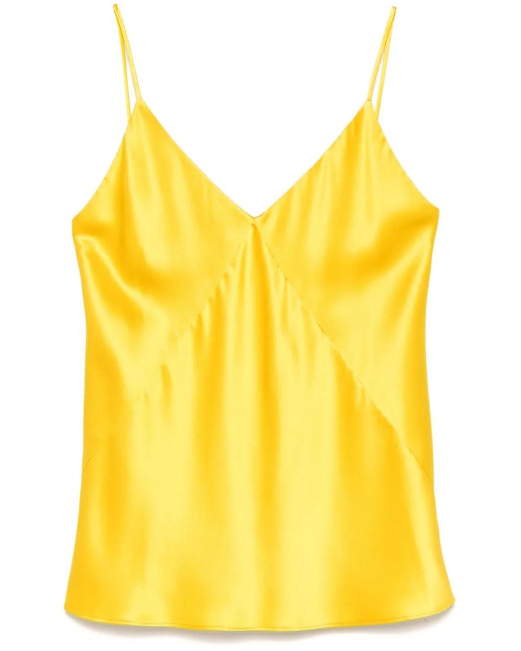 Max Mara Yellow Quassia Top