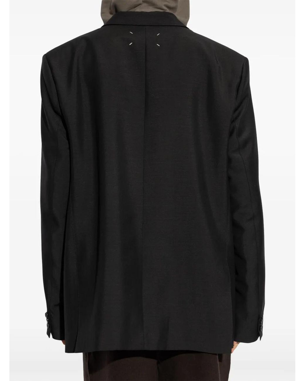 Maison Margiela Black Wool Blazer