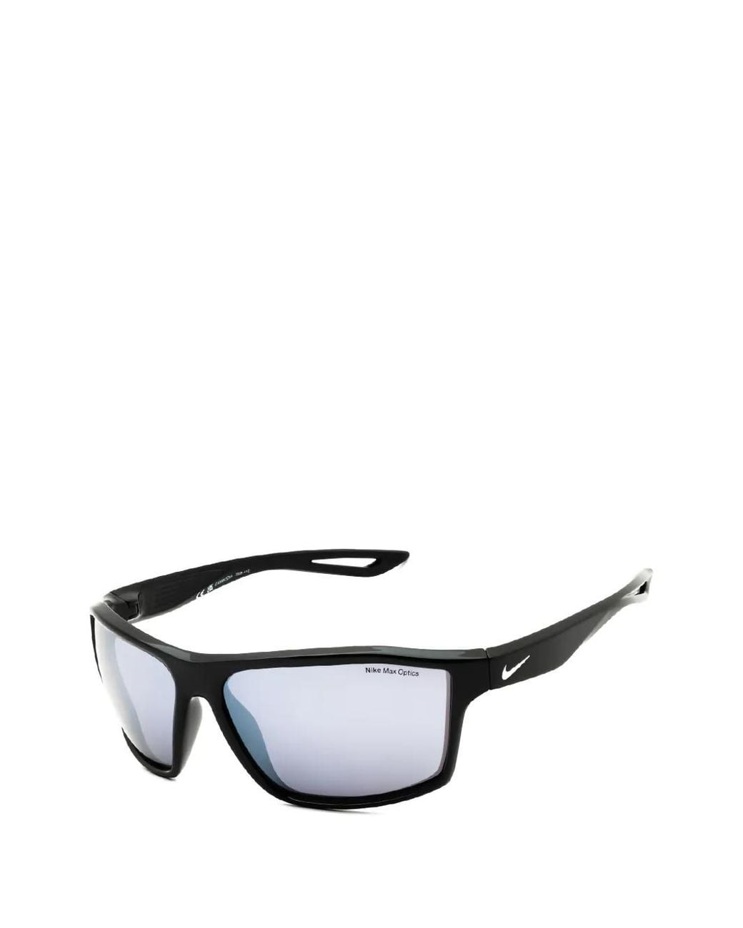 Nike Black Rectangle-Frame Sunglasses for men