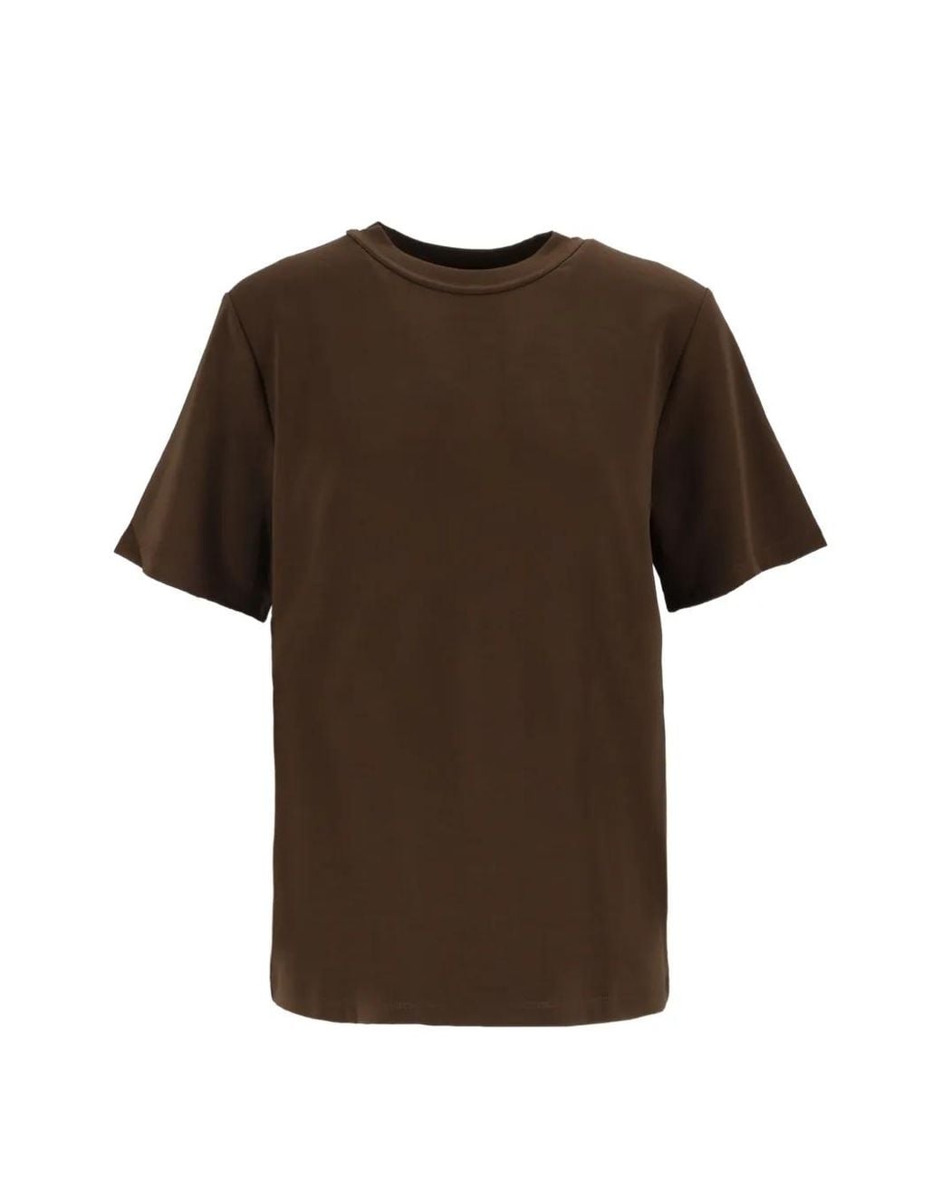 ELEH Brown Crew-Neck T-Shirt