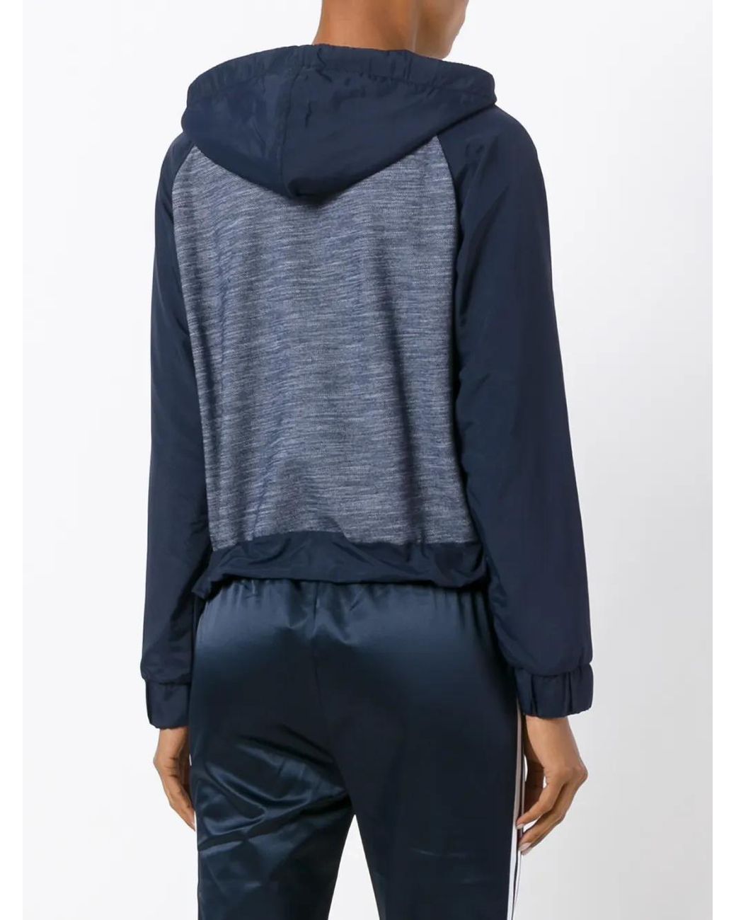 Sudadera Corta Con Capucha Adidas de color Blue
