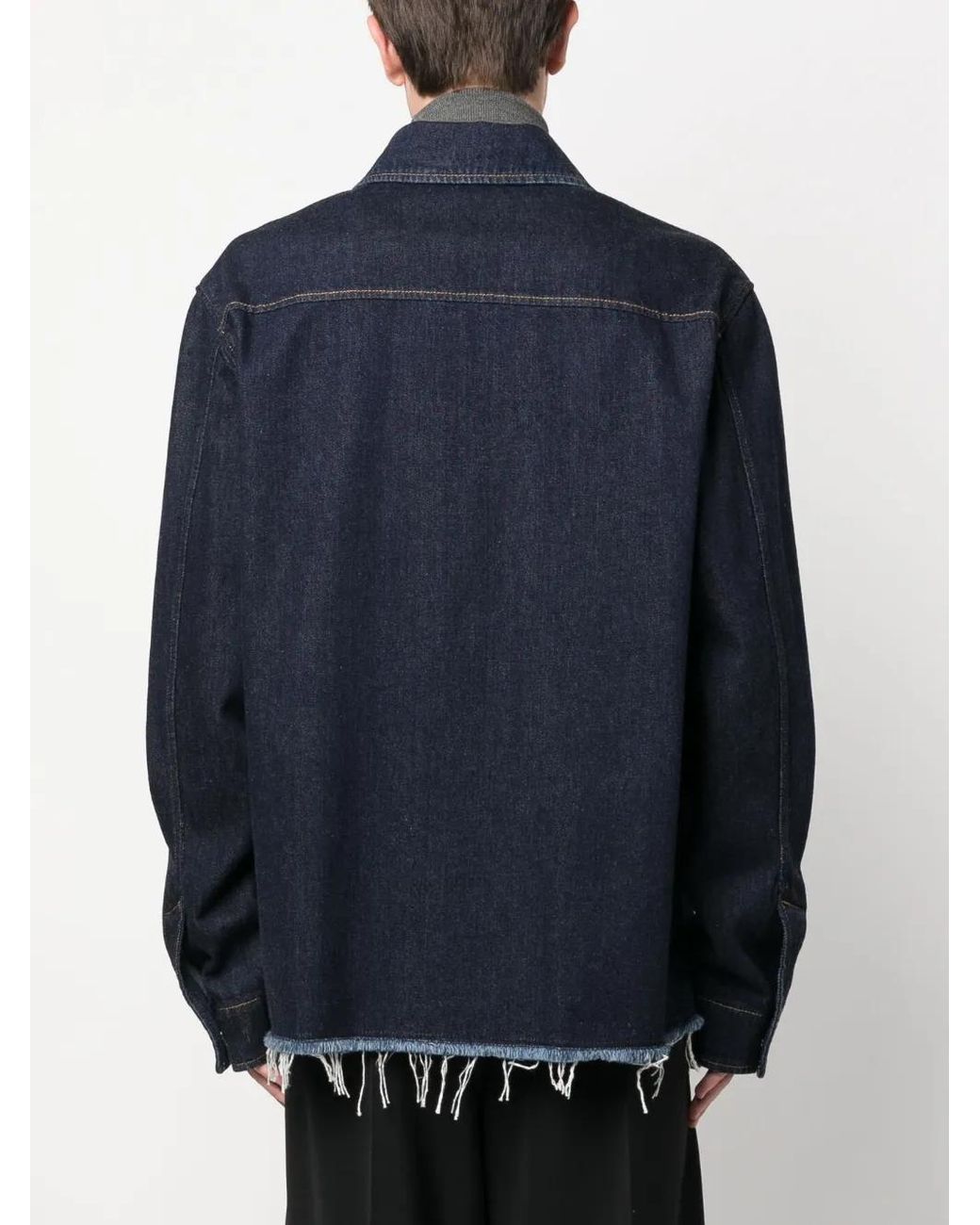 Lanvin Blue Jackets for men