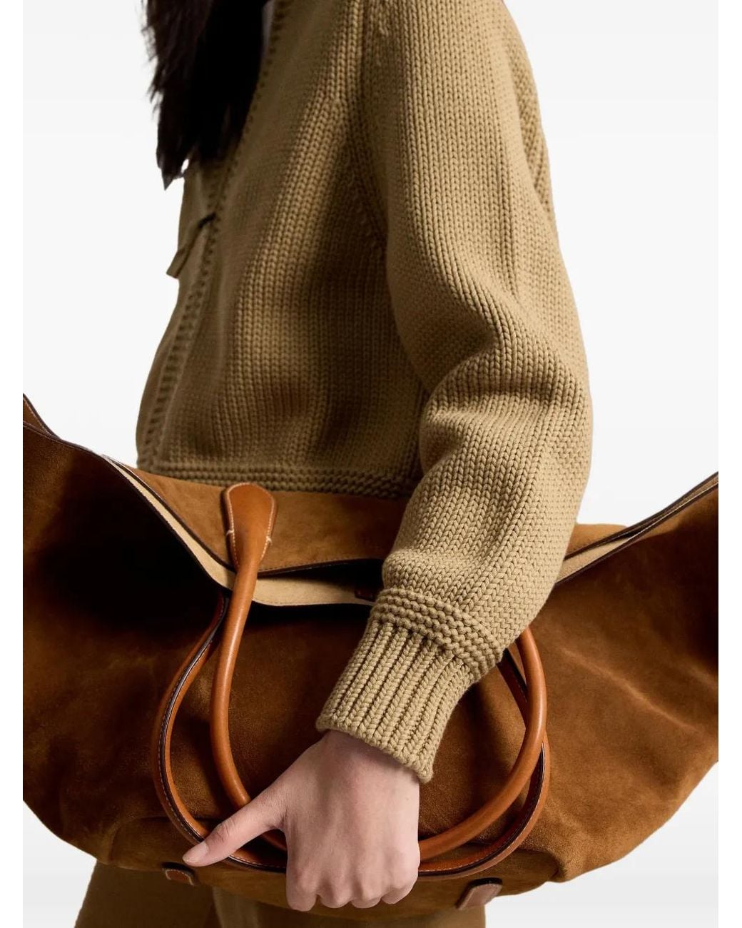 Polo Ralph Lauren Natural Zip-Up Sweater