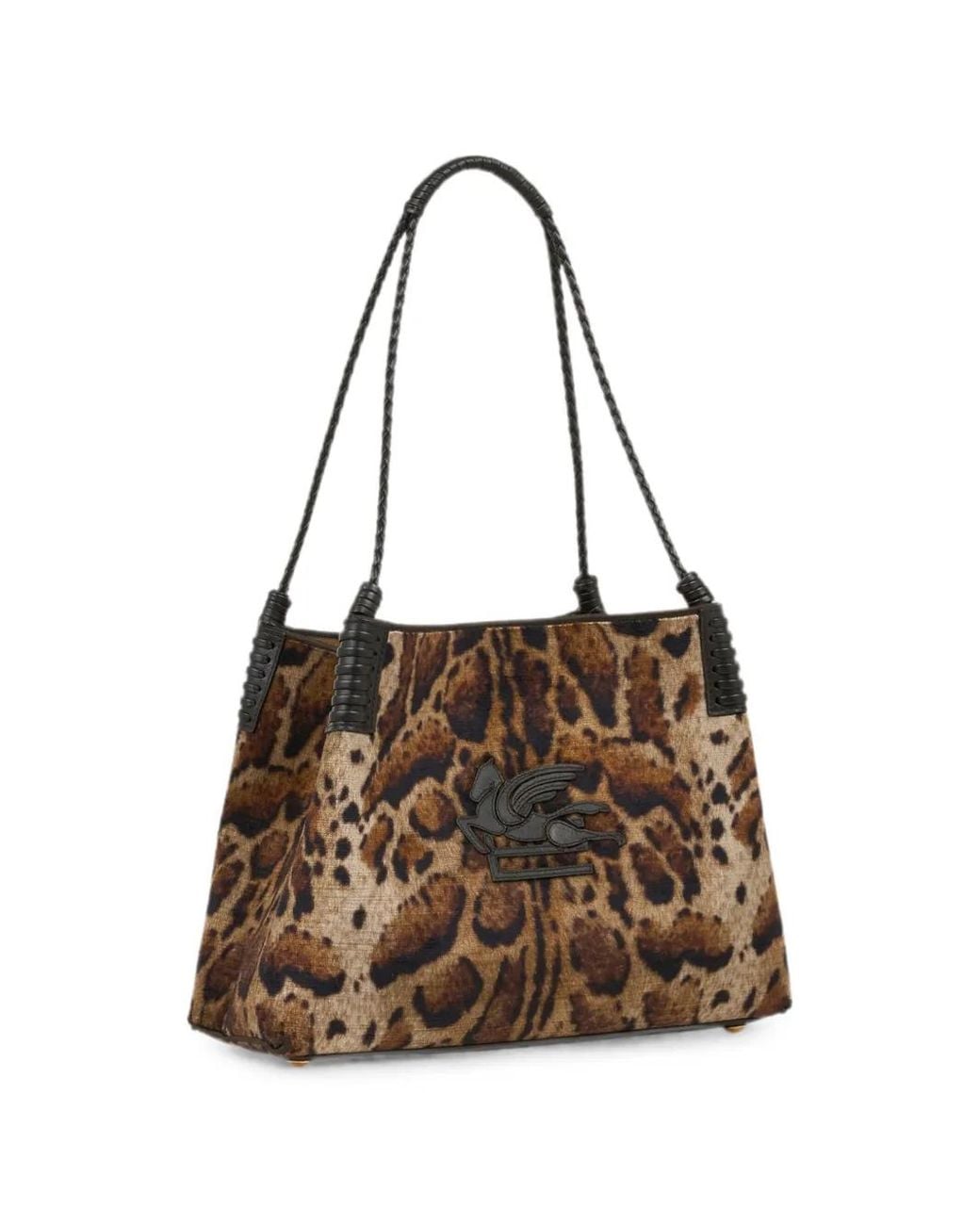 Etro Brown Medium Libra Tote Bag