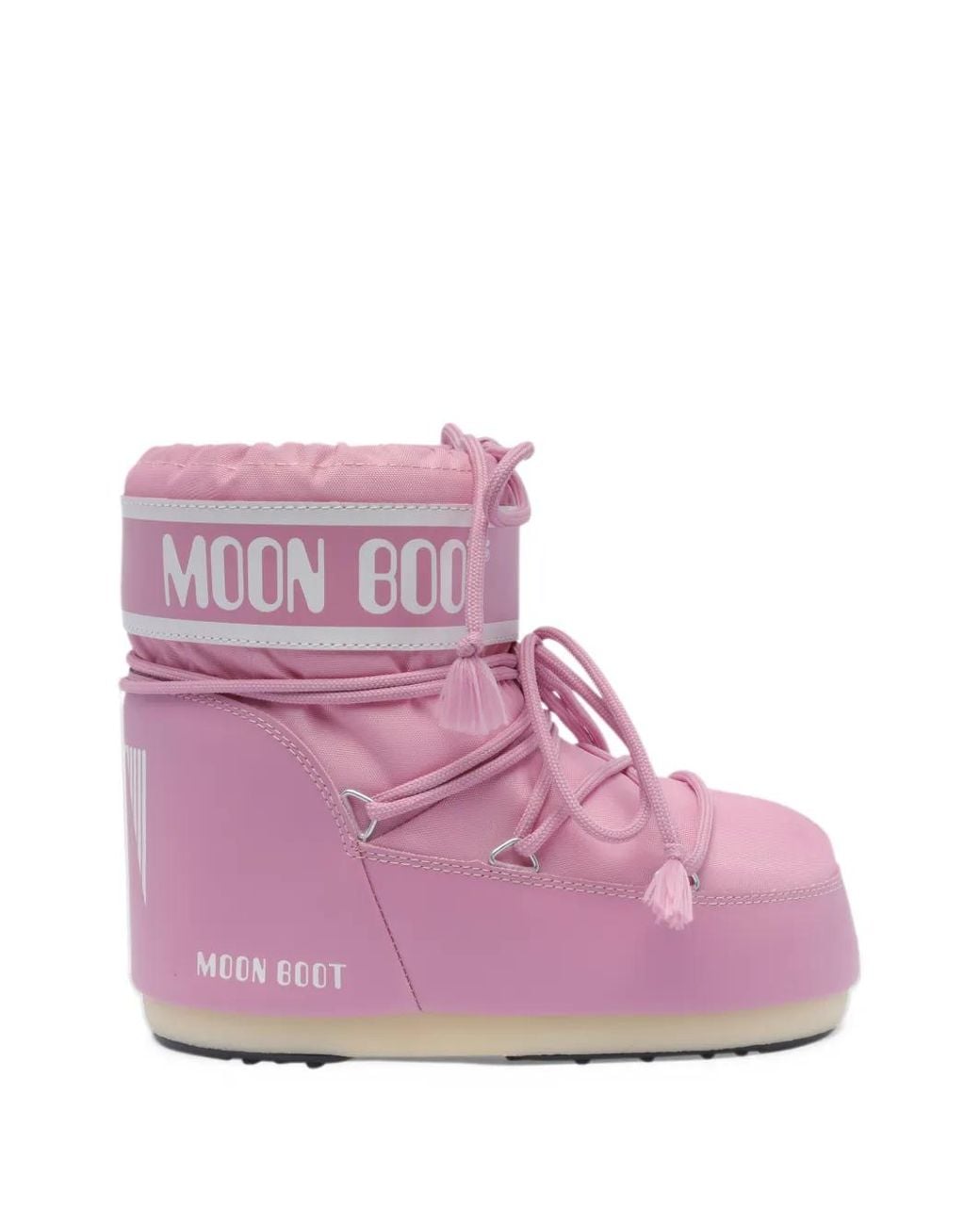 Moon Boot Pink Icon Low Nylon Boots