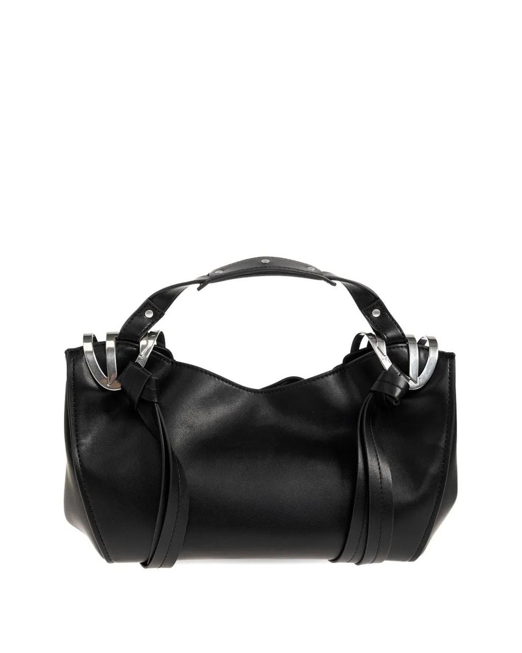 DIESEL Black Knot-D Shoulder Bag