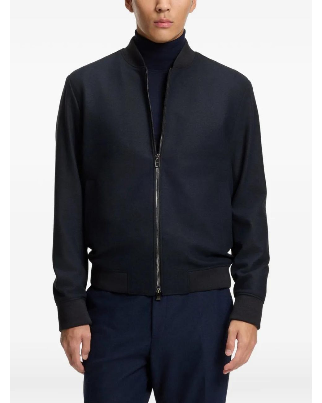 Boss Blue P-Hanry-J-Bmb Zip Jacket for men
