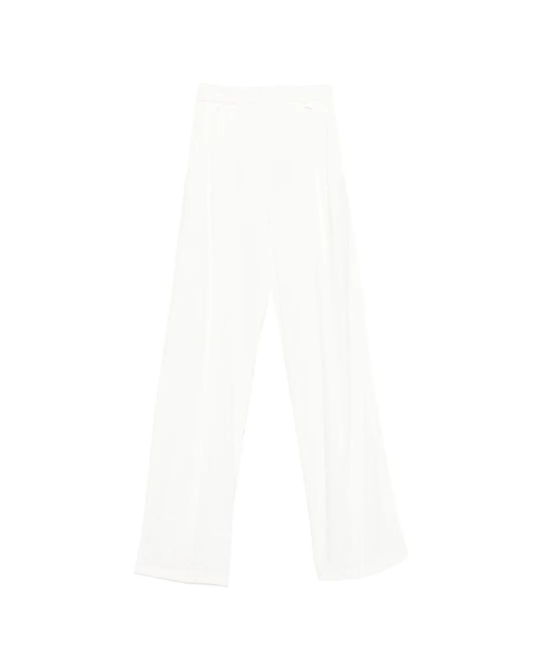 Elisabetta Franchi White Trousers