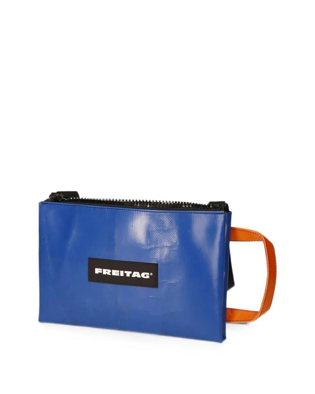 Freitag Blue Eddie Logo-Patch Backpack for men