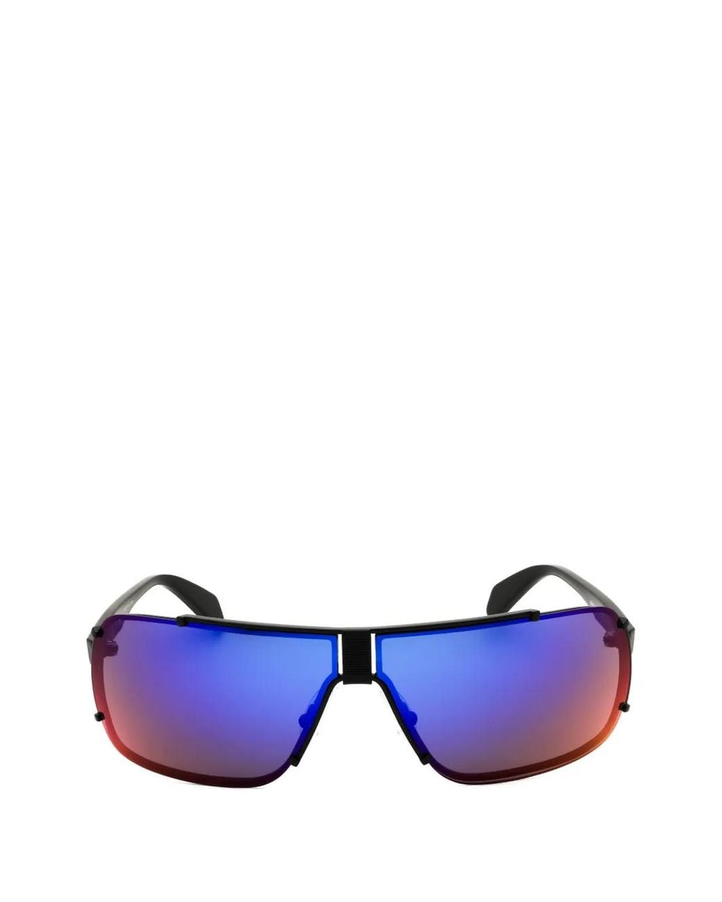 Adidas Blue Or0030 Square-Frame Sunglasses for men
