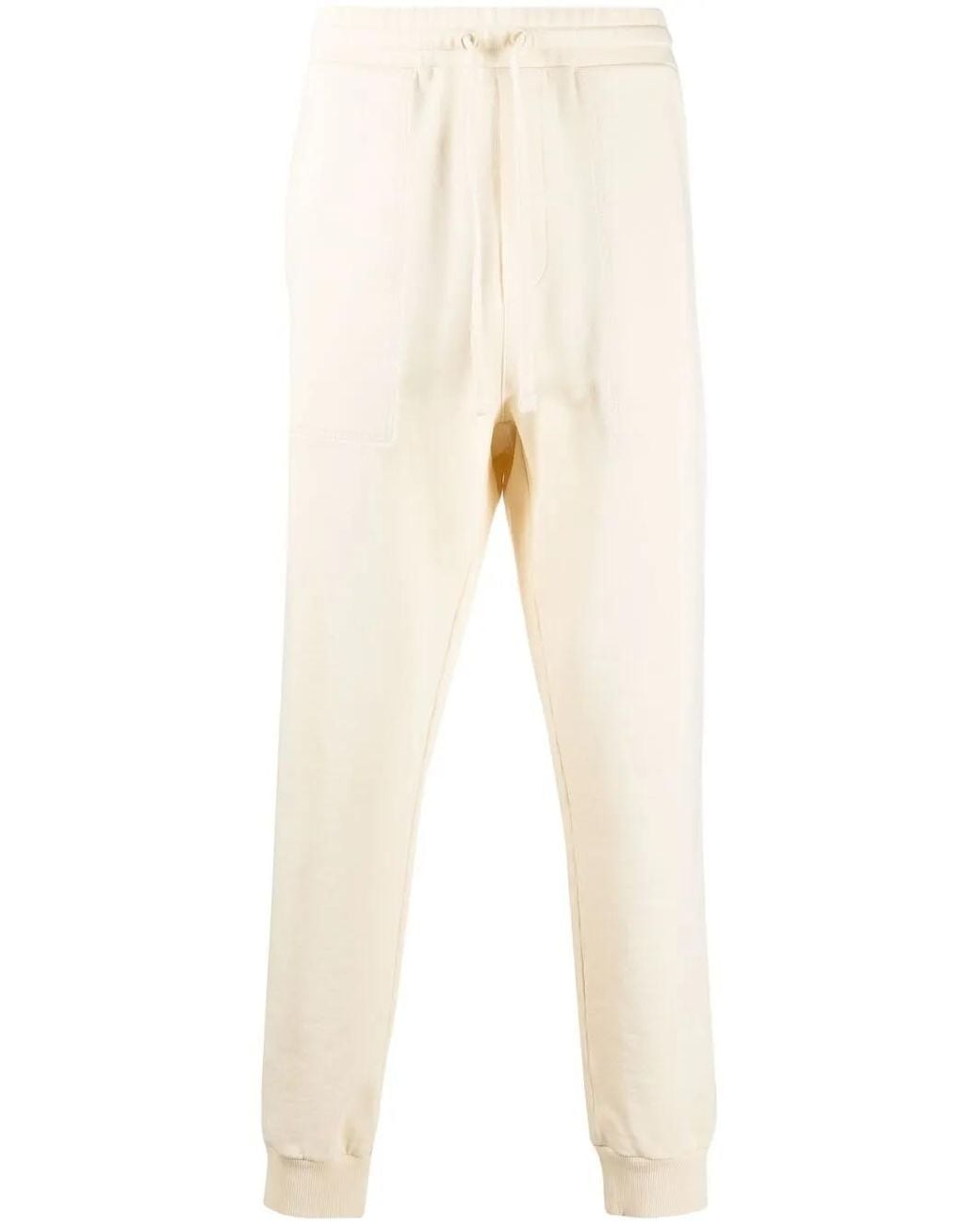 Nanushka White Logo-Embroidered Track Pants