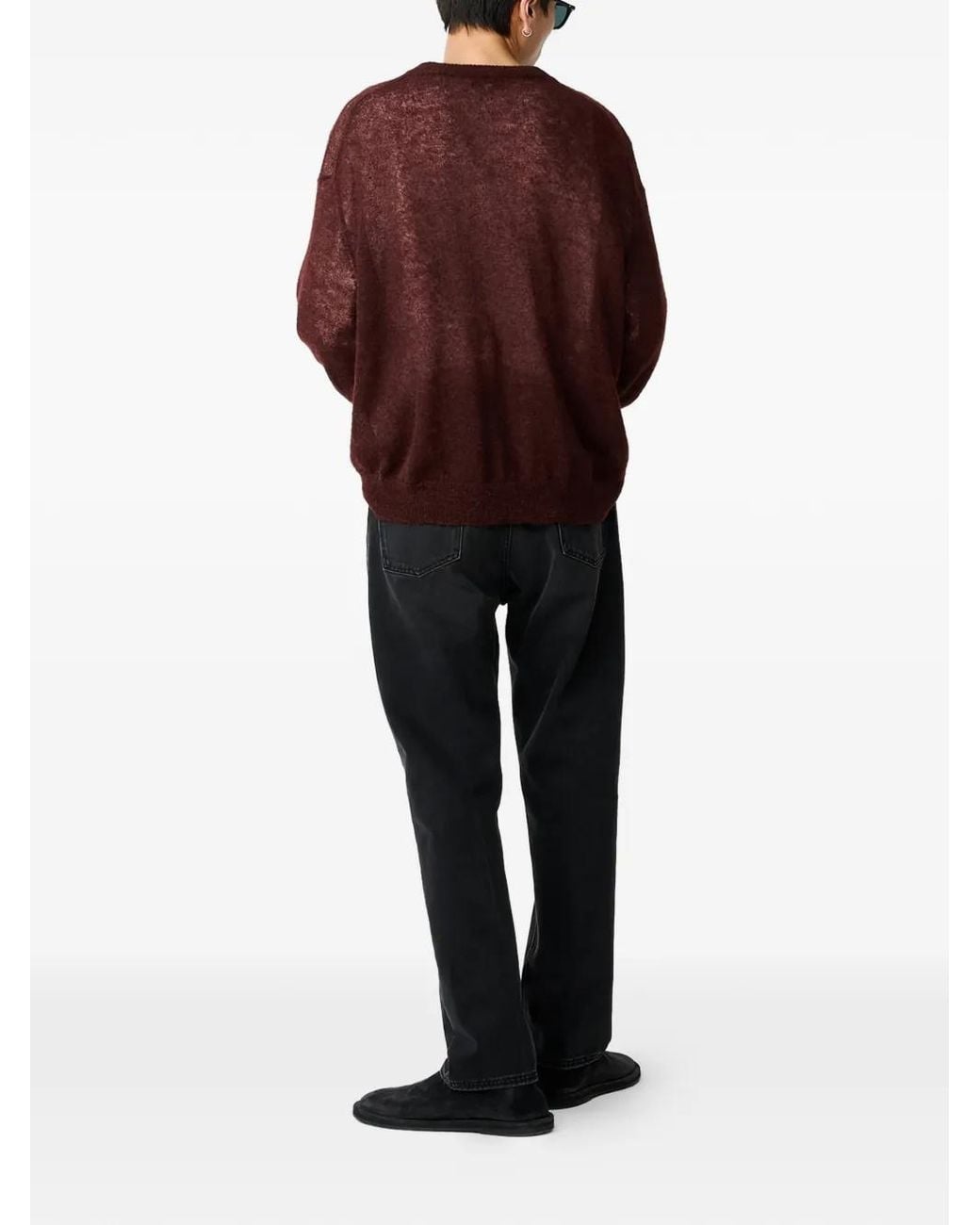 Studio Nicholson Brown Gulf Sweater for men