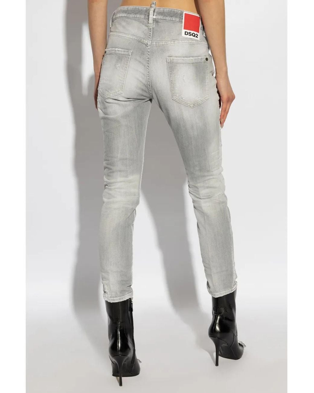 DSquared² Gray Jennifer Jeans