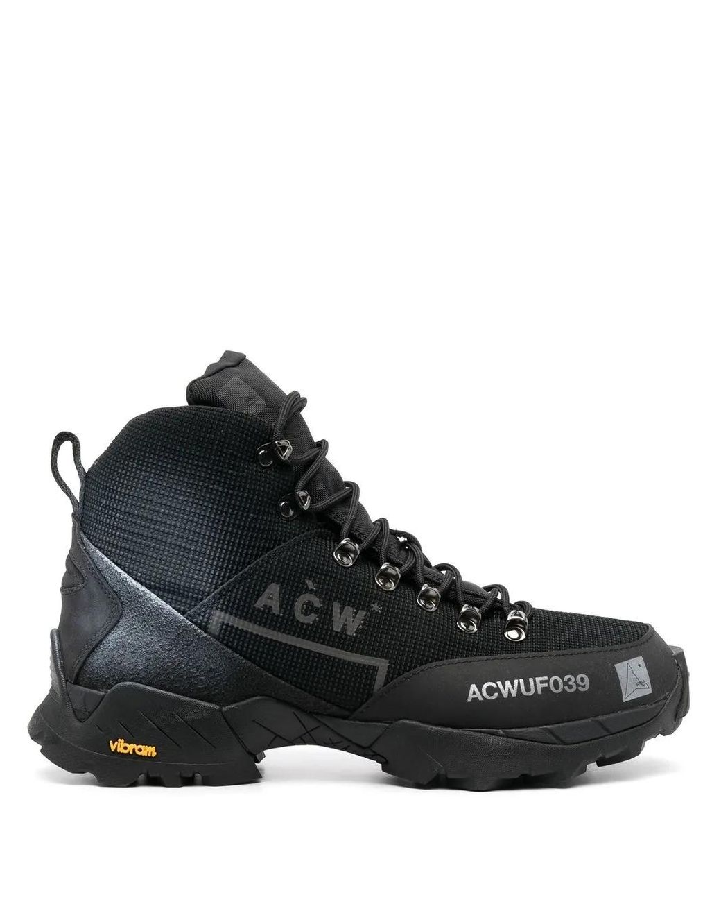A_COLD_WALL* High-Top-Sneakers Mit Mesh-Einsatz in Black für Herren
