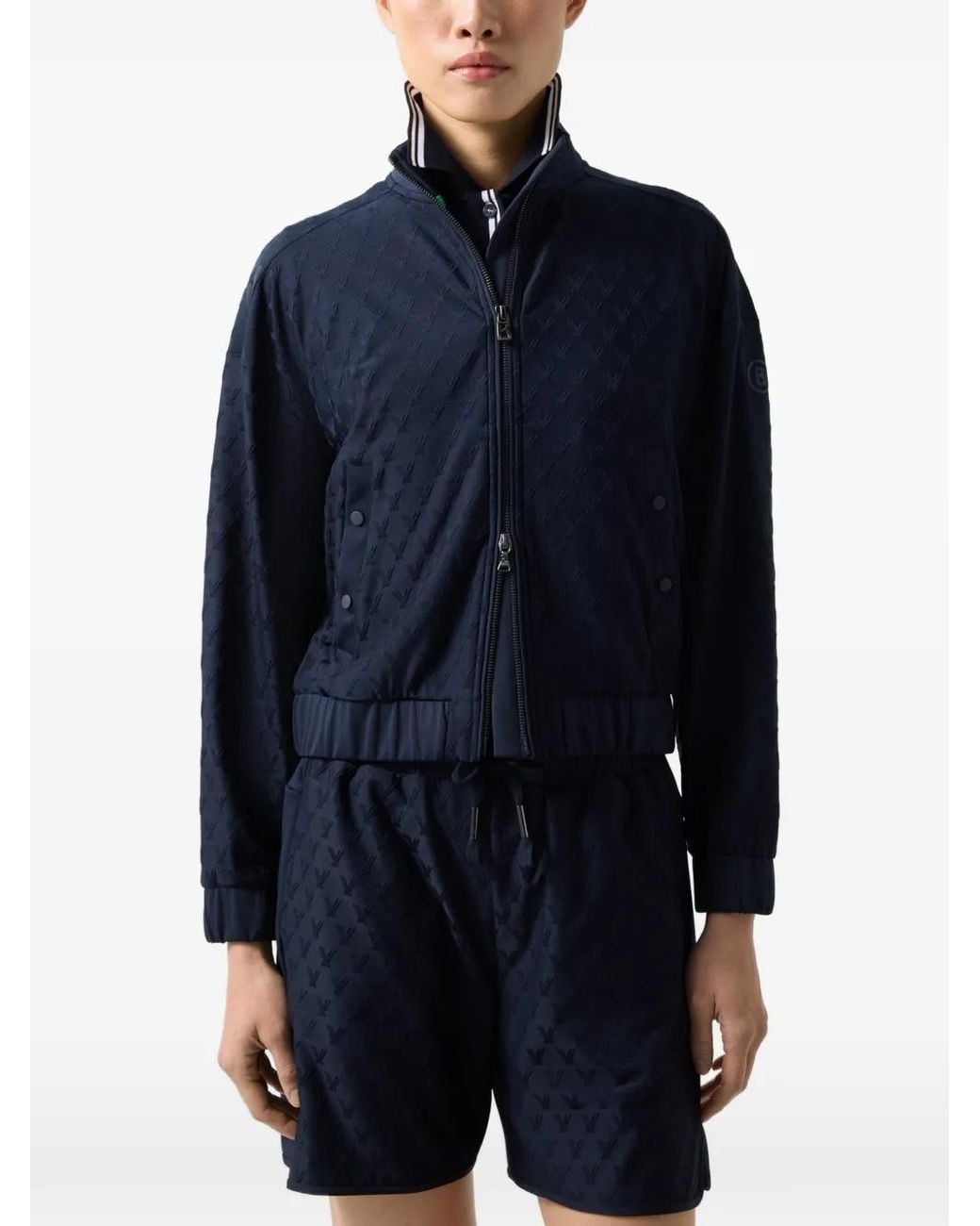 Bogner Blue Aylin Jacquard Jacket