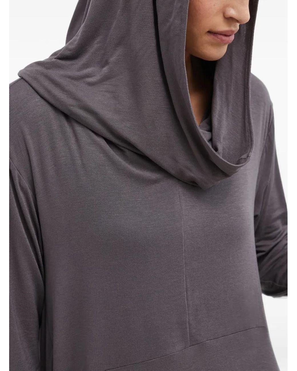 MARCELLA Purple Oslo Hooded Tunic