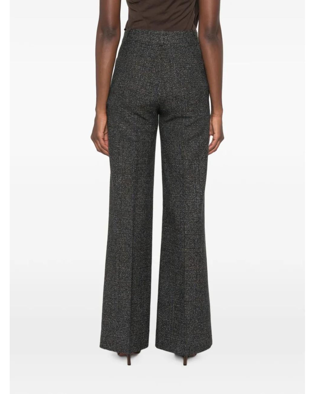 Victoria Beckham Gray Alina Trousers