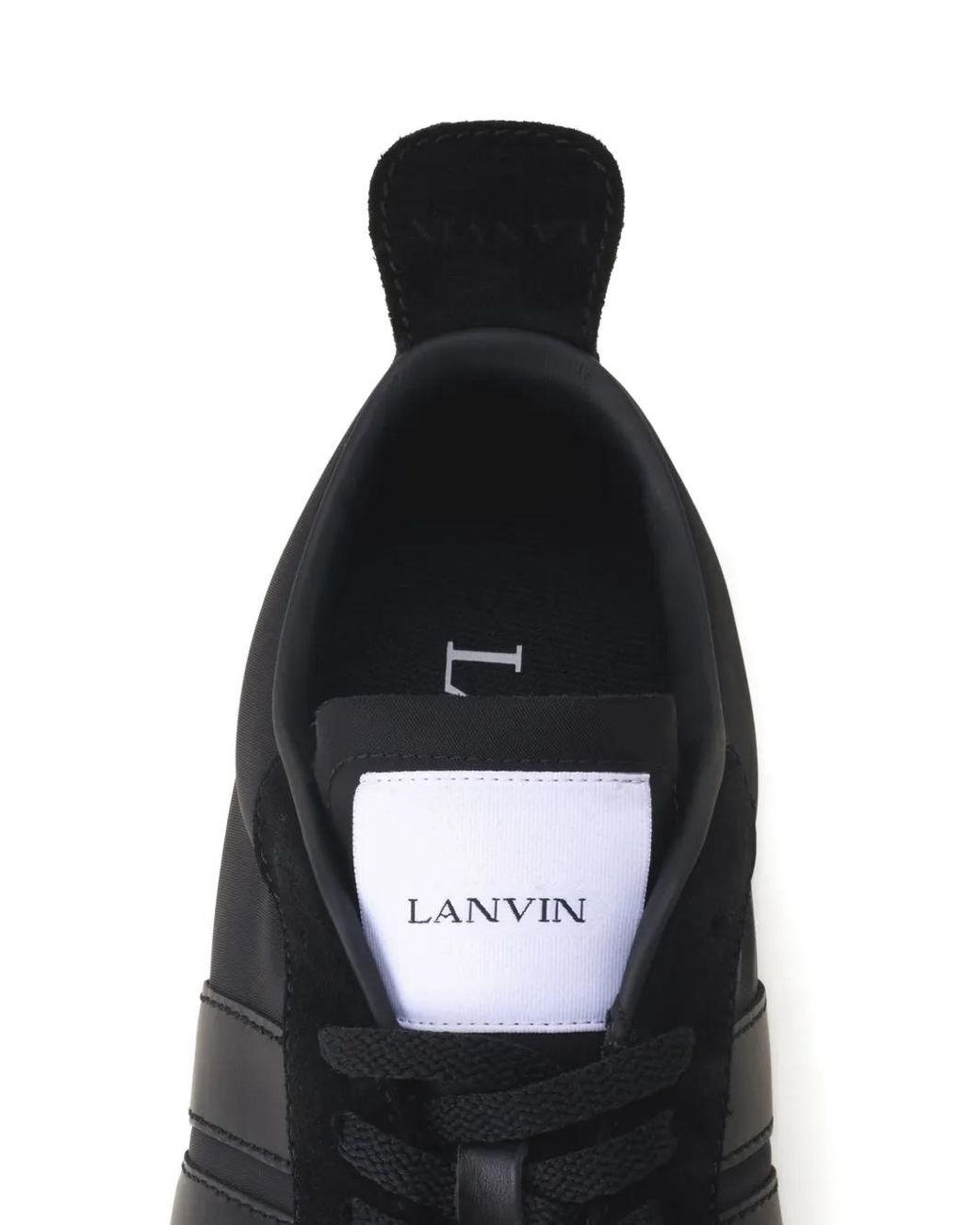 Lanvin Black Bumpr Sneakers
