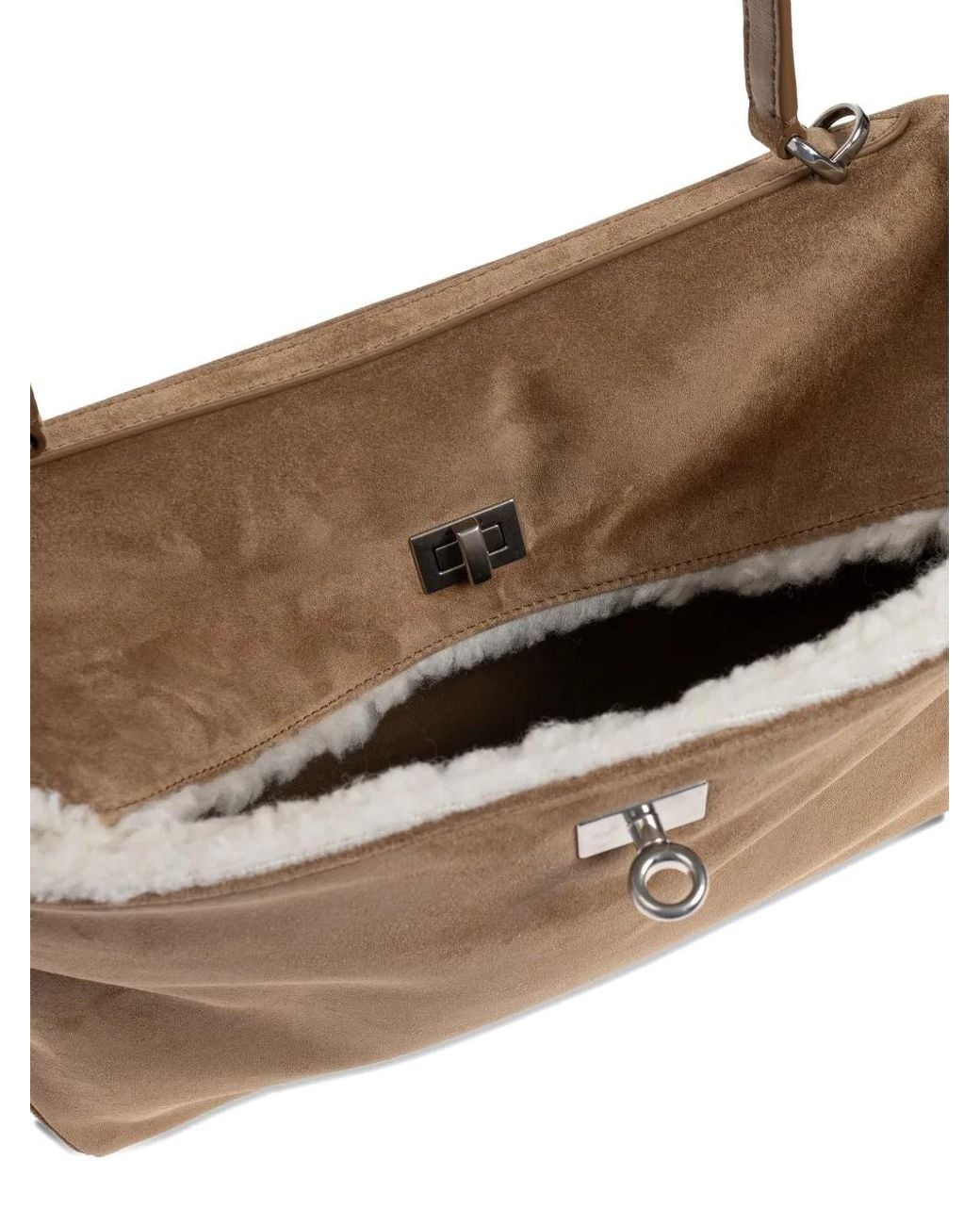 Balenciaga Brown Medium Rodeo Tote Bag