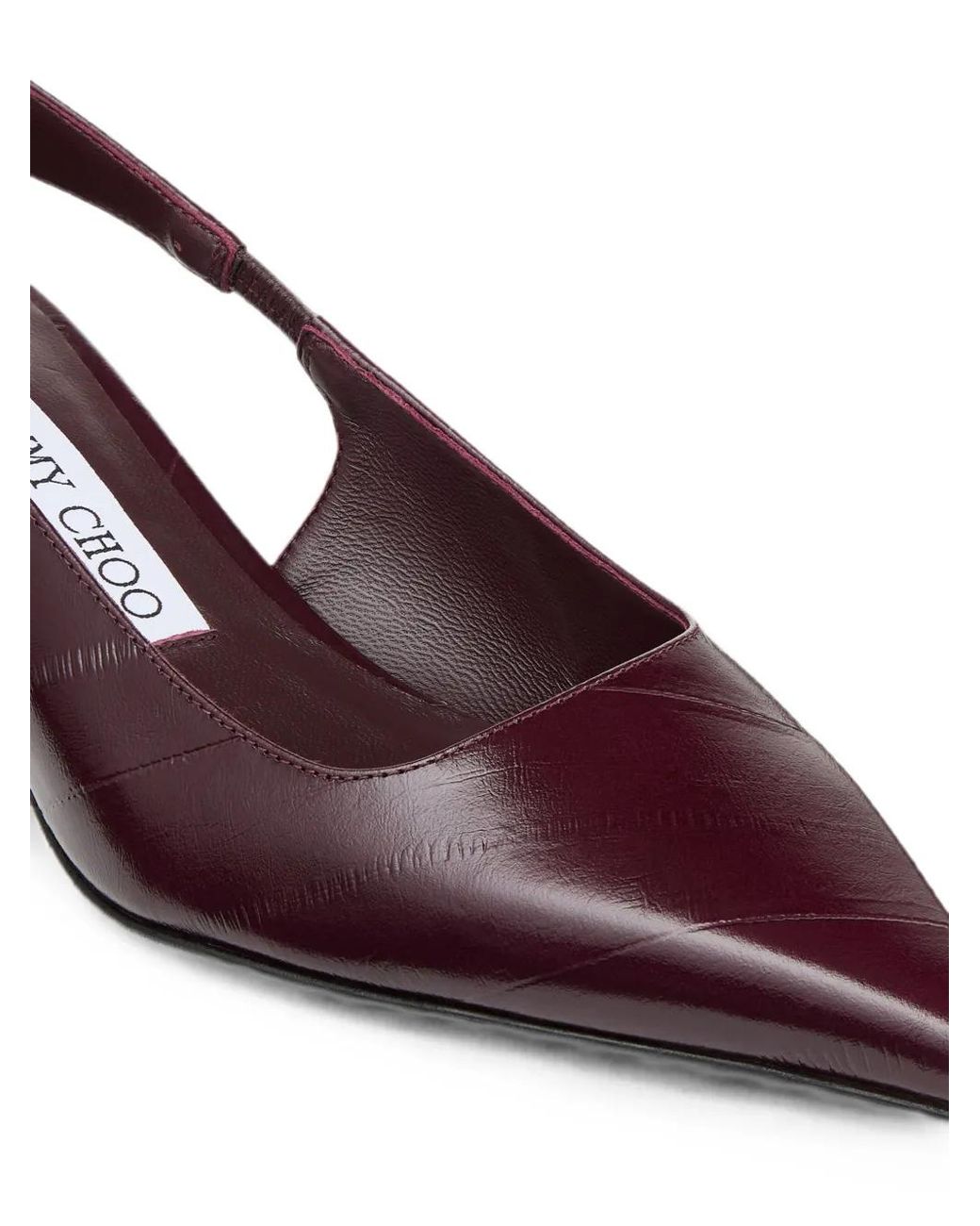 Jimmy Choo Brown Escarpins Amel À Bride Arrière
