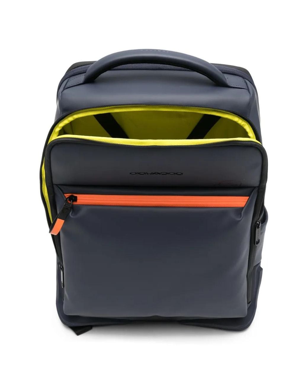 Piquadro Blue Zip-Up Backpack