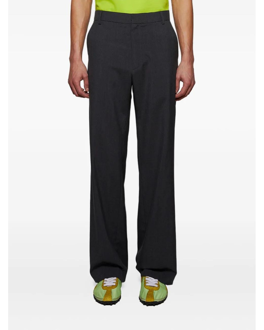 Bluemarble Gray Tailored Trousers for men
