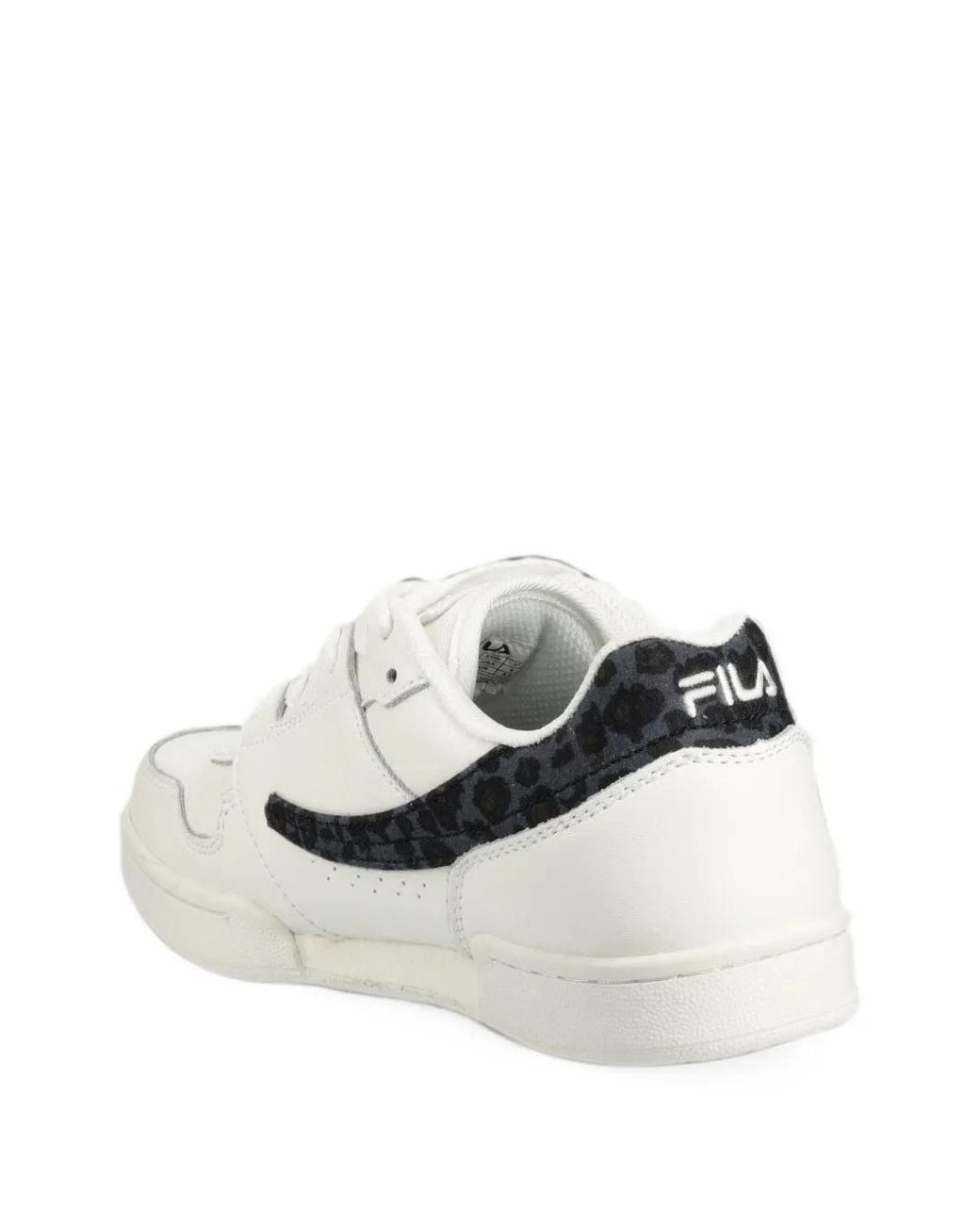 Fila White Lace-Up Sneakers