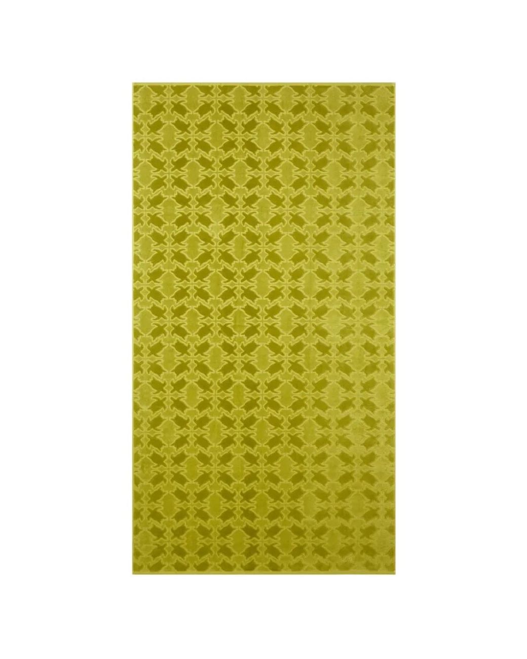 Vilebrequin Green Turtles Net Jacquard Beach Towel