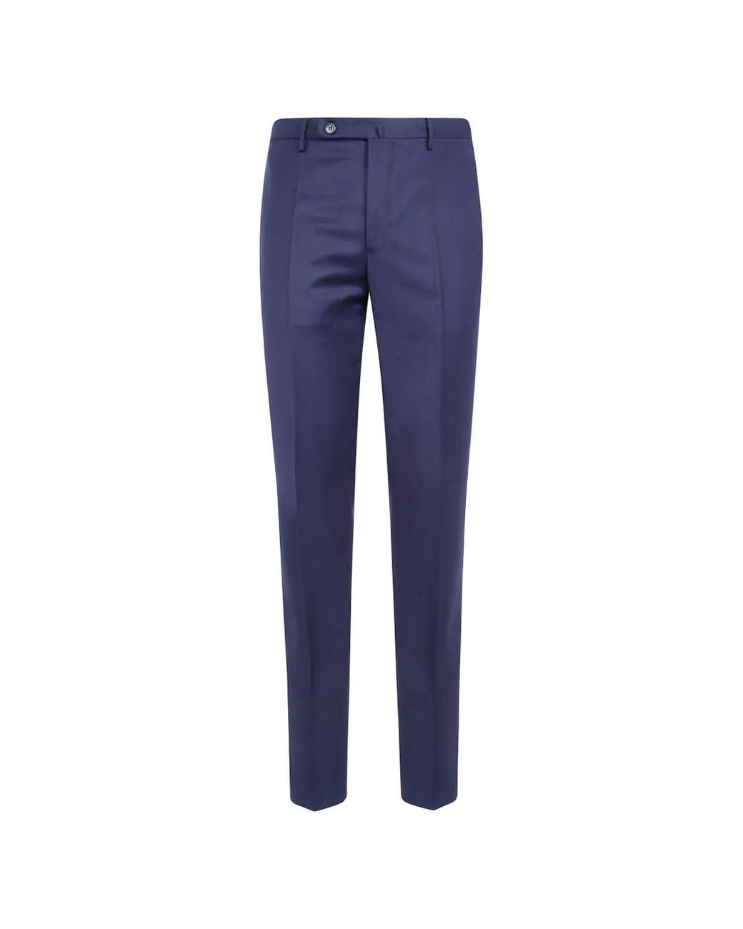 Incotex Blue Pantalon En Laine À Plis Marqués for men